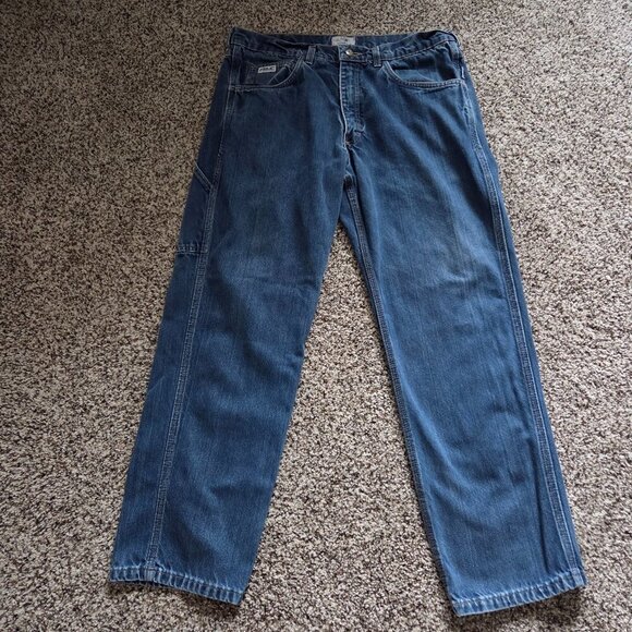Tyndale FR Jeans Mens 33x29 Flame Resistant FLF 800 Arc Rated 15 Carpenter F290T - Picture 1 of 9